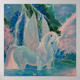 Kunstafdrukken van "Iridescent World" Poster