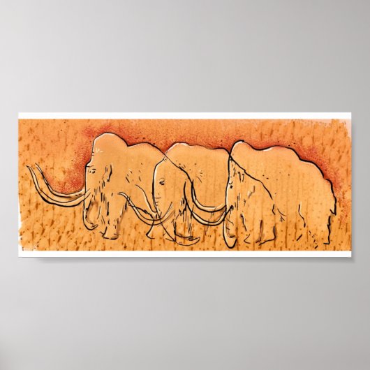 Kunstafdrukken van Mammoth Cave Poster (Voorkant)