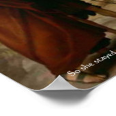 Kunstafdrukken van ruth- en Boaz-bijbelscripts Poster (Hoek)