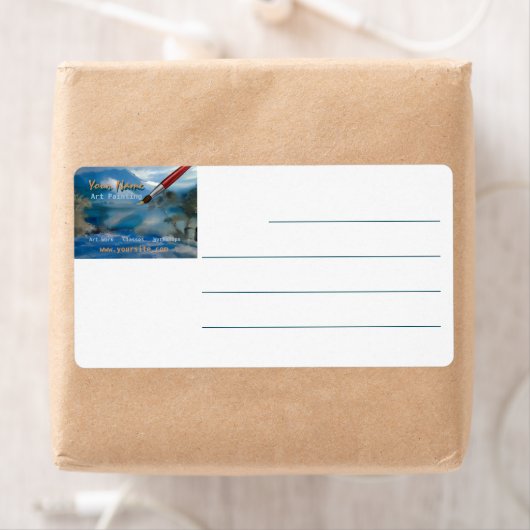 Kunstafdrukken - Verzendlabel (Insitu)