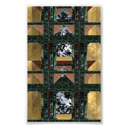 Kunstafdrukken voor oude architectuur Natuur Foto Afdruk (Voorkant)