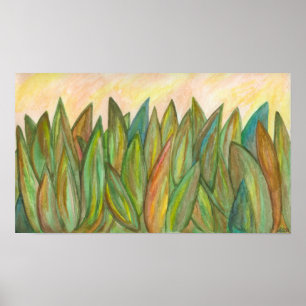 Kunstafdrukken zonder concessies poster