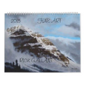Kunstagenda 2015 van Rick Gallant Kalender (Hoes)