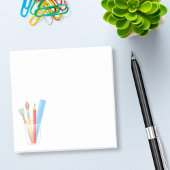 Kunstambachtstoevoer voor penseelpotlood post-it® notes