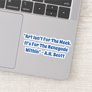 Kunstaspecten Sticker