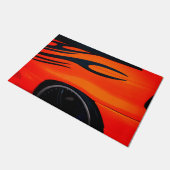 Kunstauto ontwerp deurmat (Schuin)