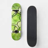Kunstavant-garde handverf groen skateboard (Voorkant)