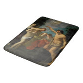 Kunstbadmatten "Het aptisme van Christus" Badmat (Gekanteld)