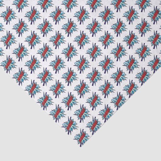 Kunstbank voor komische boeken Pop Tissuepapier (Detail)