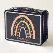 Kunstbble Boho Rainbow Metal Lunch B (Achterkant)