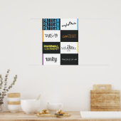 Kunstbeginselen Poster (Keuken)