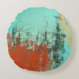 Kunstbehang. Digitale canvasmix. illustratie. T Rond Kussen