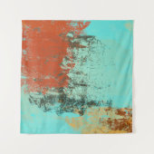 Kunstbehang. Digitale canvasmix. illustratie. T Wandkleed (Voorkant (horizontaal))