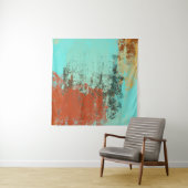 Kunstbehang. Digitale canvasmix. illustratie. T Wandkleed (In situ)