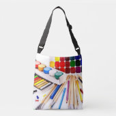 Kunstbenodigdheden Crossbody Tas (Voorkant)