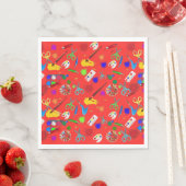 Kunstbenodigdheden Rode Servetten (Insitu)