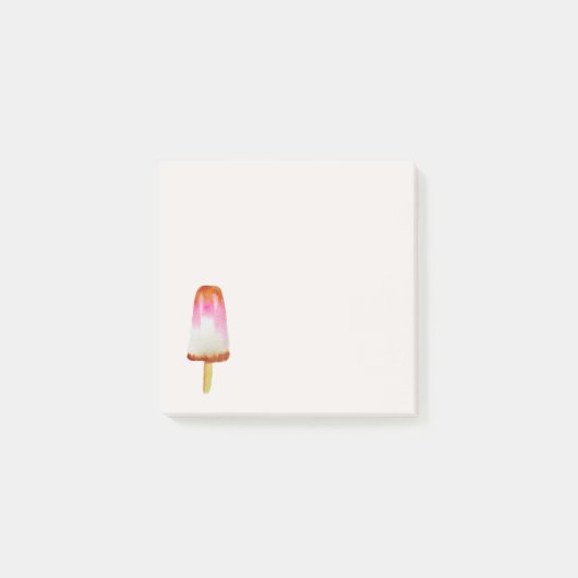 Kunstbenodigdheden van Cute cola popsicle girl Post-it® Notes (Voorkant)