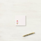 Kunstbenodigdheden van Cute cola popsicle girl Post-it® Notes (Op bureau)