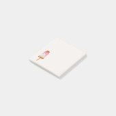 Kunstbenodigdheden van Cute cola popsicle girl Post-it® Notes (Schuin)