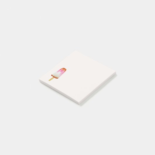 Kunstbenodigdheden van Cute cola popsicle girl Post-it® Notes (Schuin)