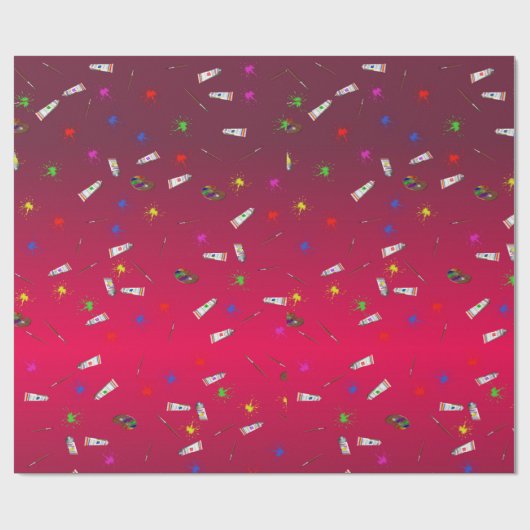 Kunstbenodigdheden — Verpakkingspapier Cadeaupapier (Vlak)