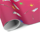 Kunstbenodigdheden — Verpakkingspapier Cadeaupapier (Rol Hoek)