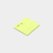 Kunstbenodigdheden voor limoen popsikel meisje post-it® notes (Schuin)