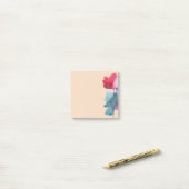 Kunstbenodigdheden voor waterverf post-it® notes (Op bureau)