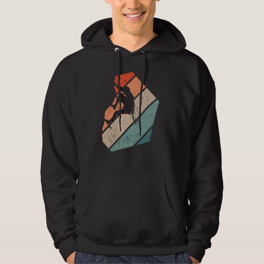 Kunstbergbeklimmer en wandelaar hoodie (Voorkant)