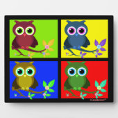 Kunstbezit voor kleurrijke en funky Pop Fotoplaat (Voorkant)