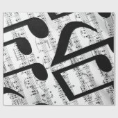 Kunstblad Muziek Cadeaupapier (Vlak)