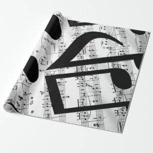 Kunstblad Muziek Cadeaupapier