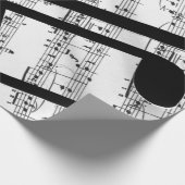 Kunstblad Muziek Cadeaupapier (Hoek)