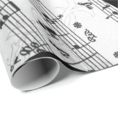 Kunstblad Muziek Cadeaupapier (Rol Hoek)
