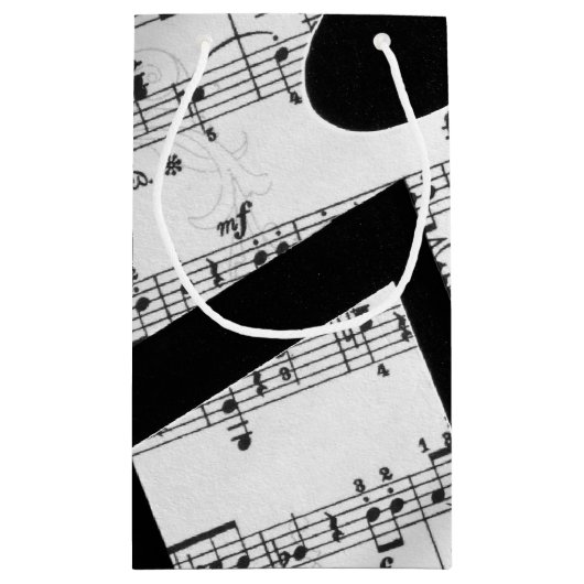 Kunstblad Muziek Klein Cadeauzakje (Achterkant)