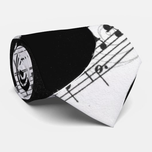 Kunstblad Muziek Stropdas (Opgerold)