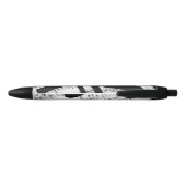 Kunstblad Muziek Zwarte Inkt Pen (Achterkant)