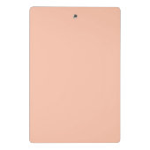 Kunstblauw Abstract landschap monogrammen Mini Klembord (Achterkant)