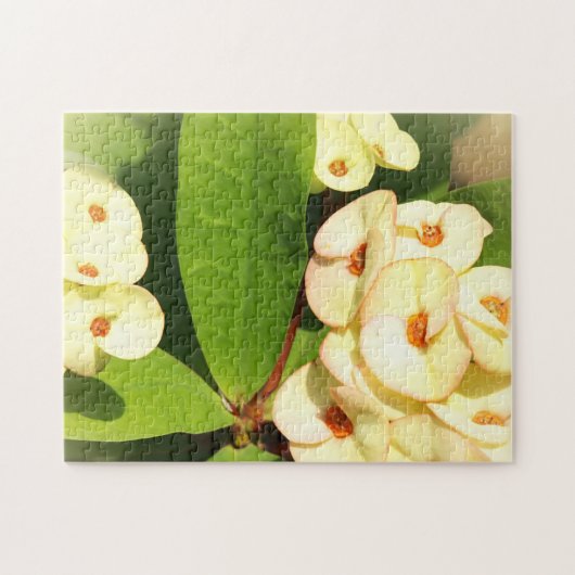 kunstbloem legpuzzel (Horizontaal)