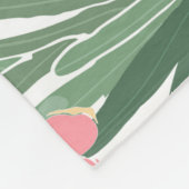 Kunstbloem naadloos patroon. Morning glory,ipomoea Fleece Deken (Hoek)