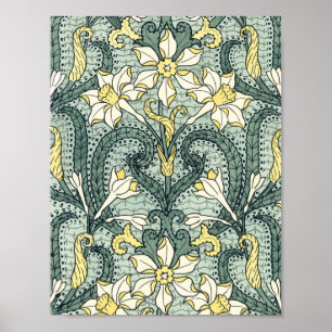 kunstbloemen bloemen poster