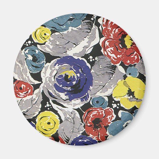  kunstbloemen, bloemen voor Rozen Magneet (Voorkant)