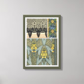  kunstbloemen canvas afdruk (Voorkant)