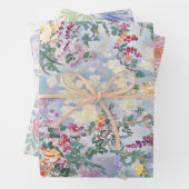  kunstbloemen Craft Wrapping Paper (In situ)