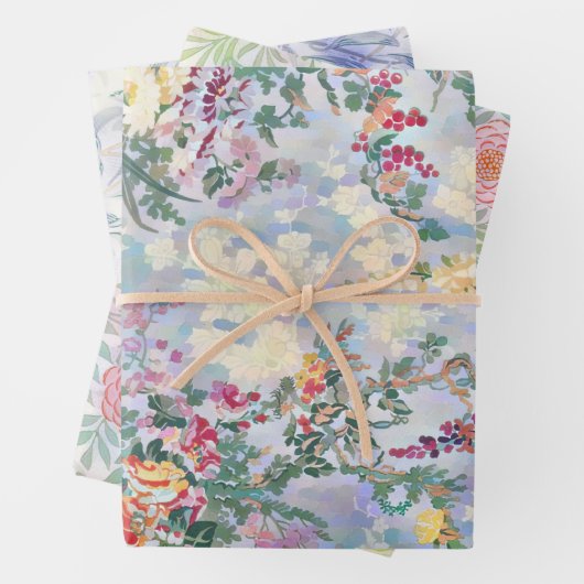  kunstbloemen Craft Wrapping Paper (In situ)