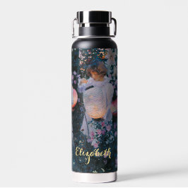 kunstbloemen Girls Lantern in Dusk Monogram Waterfles
