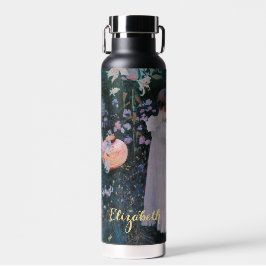  kunstbloemen Girls Lantern in Dusk Monogram Waterfles