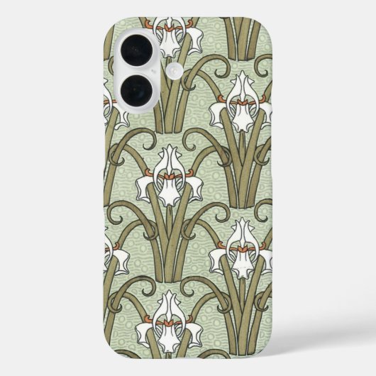 kunstbloemen in een tuin Case-Mate iPhone case (Achterkant)