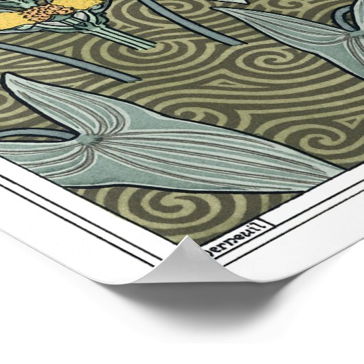  kunstbloemen poster (Hoek)