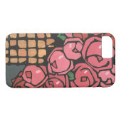kunstbloemen, roze Rozen van de tuin Case-Mate iPhone Case (Achterkant (Horizontaal))